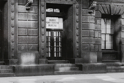 Historical photo of the Mobile Port Building